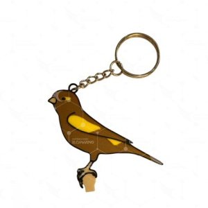 Llavero Canario Bruno Pastel Amarillo Mosaico M